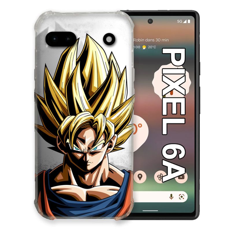 Coque Pour Google Pixel 6A Manga Dragon Ball Sangoku Portrait