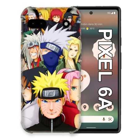 Coque Pour Google Pixel 6A Manga Naruto Team
