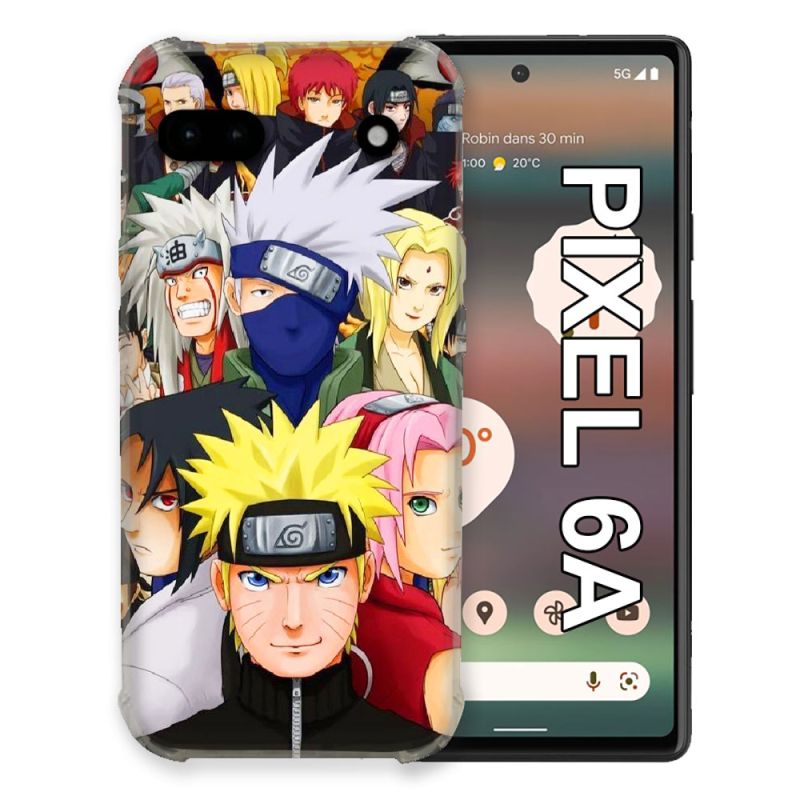 Coque Pour Google Pixel 6A Manga Naruto Team