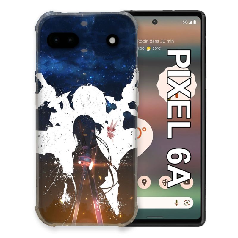 Coque Pour Google Pixel 6A Manga SAO sword Art Online Asuna