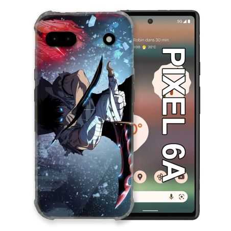 Coque Pour Google Pixel 6A Manga Solo Leveling Sung Epee
