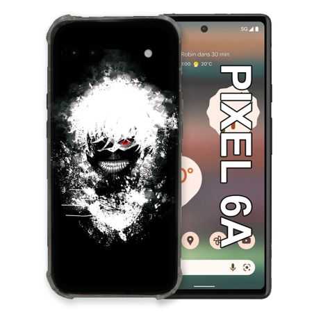 Coque Pour Google Pixel 6A Manga Tokyo Ghoul Kaneki Tag