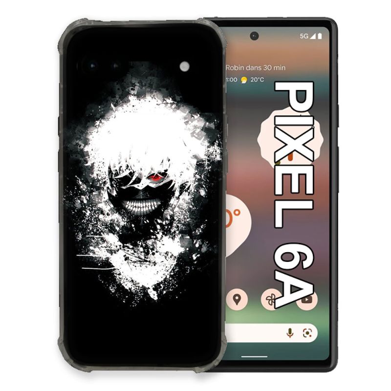 Coque Pour Google Pixel 6A Manga Tokyo Ghoul Kaneki Tag