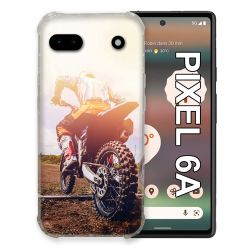 Coque Pour Google Pixel 6A Moto Cross Soleil