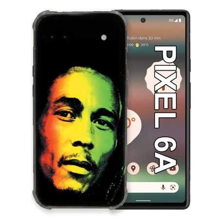 Coque Pour Google Pixel 6A Musique Bob Marley 2