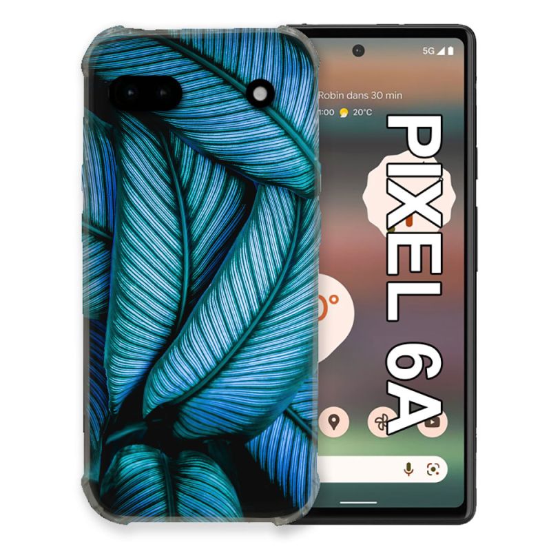 Coque Pour Google Pixel 6A Nature Feuille Palmier