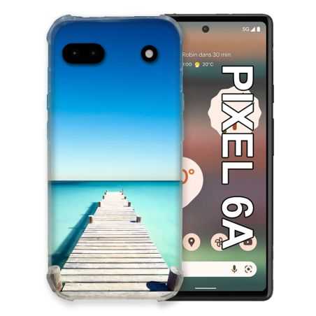 Coque Pour Google Pixel 6A Nature Pont Mer