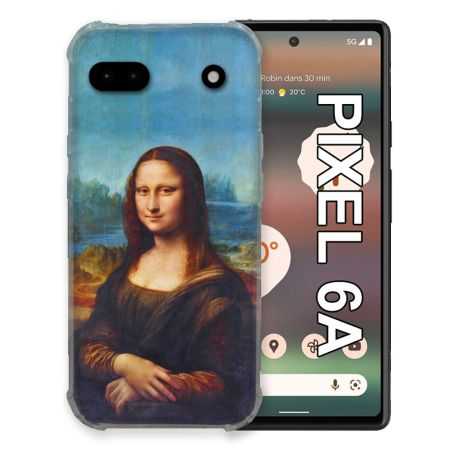 Coque Pour Google Pixel 6A Peinture Joconde
