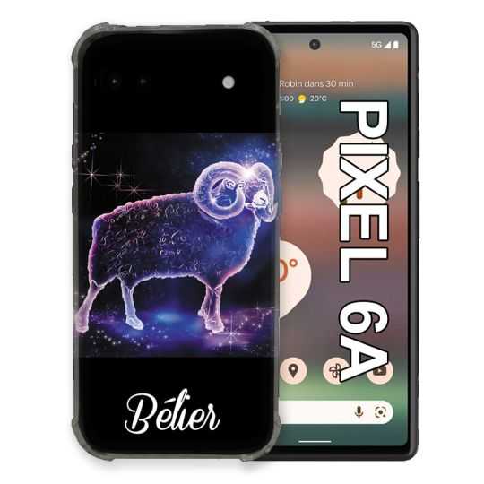 Coque Pour Google Pixel 6A Signe Zodiaque 2 Bélier