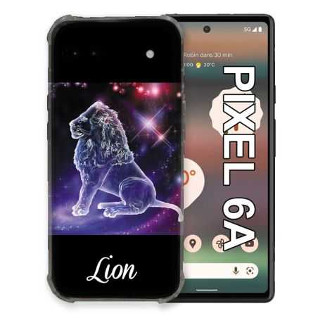 Coque Pour Google Pixel 6A Signe Zodiaque 2 Lion
