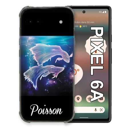 Coque Pour Google Pixel 6A Signe Zodiaque 2 Poisson