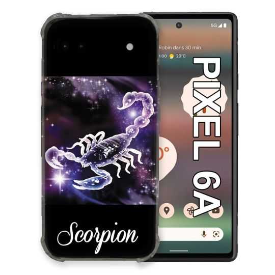 Coque Pour Google Pixel 6A Signe Zodiaque 2 Scorpion