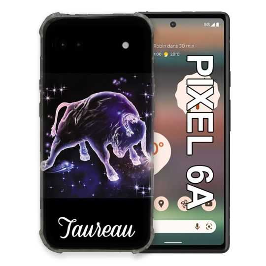 Coque Pour Google Pixel 6A Signe Zodiaque 2 Taureau