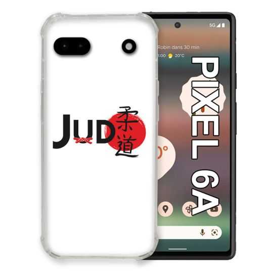 Coque Pour Google Pixel 6A Sport Judo Logo
