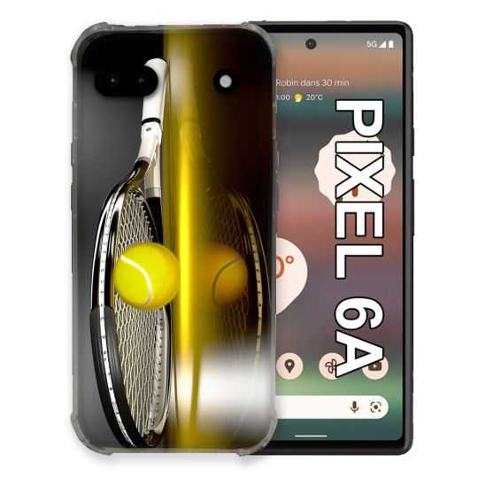 Coque Pour Google Pixel 6A Sport Tennis Reflet