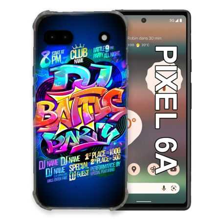 Coque Pour Google Pixel 6A Street Art Rap