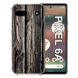 Coque Pour Google Pixel 6A Texture Bois