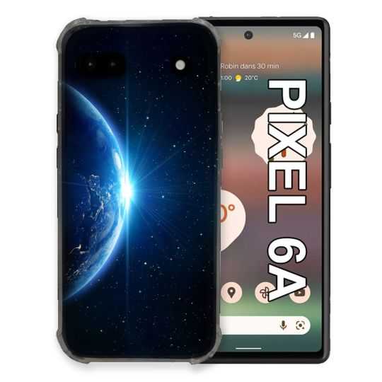 Coque Pour Google Pixel 6A Univers Planete Terre