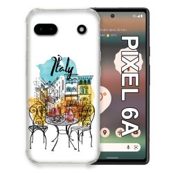 Coque Pour Google Pixel 6A Voyage Italie Vintage
