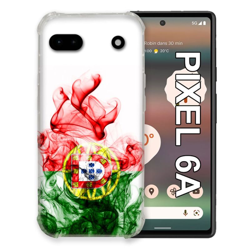 Coque Pour Google Pixel 6A Voyage Portugal Flamme