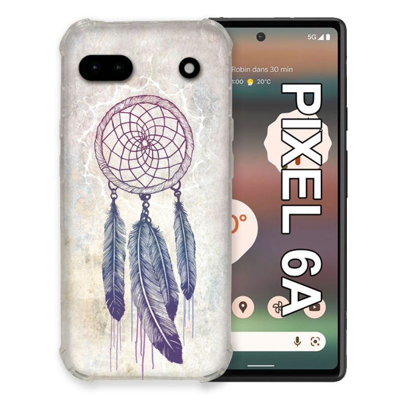 Coque Pour Google Pixel 6A Zen Attrape Reve Blanc