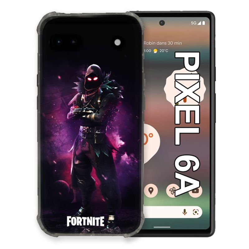 Coque Pour Google Pixel 6A Fortnite Raven