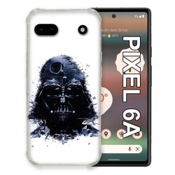Coque Pour Google Pixel 6A Star Wars - Dark Vador Blanc