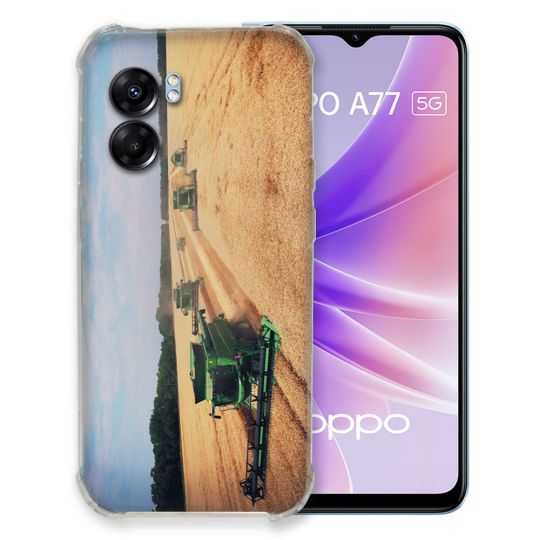 Coque Pour Oppo A77 5G Agriculture Moissonneuse