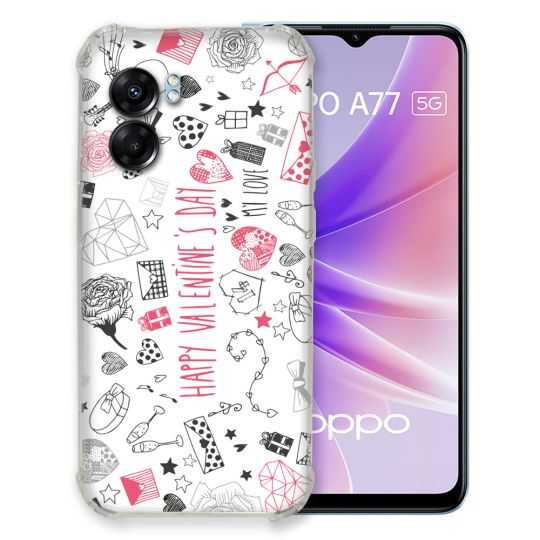 Coque Pour Oppo A77 5G Amour Valentines
