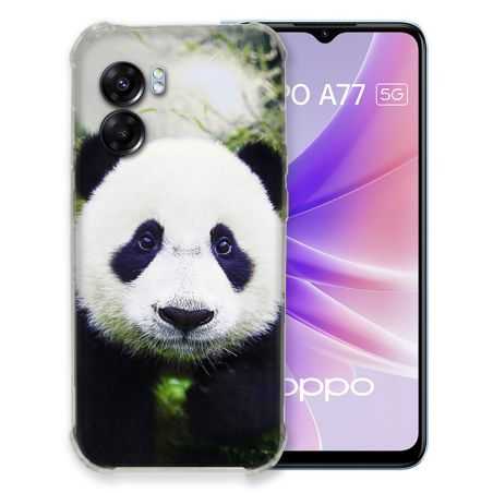 Coque Pour Oppo A77 5G Animal Panda Color