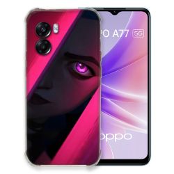 Coque Pour Oppo A77 5G Arcane Jynx Rose