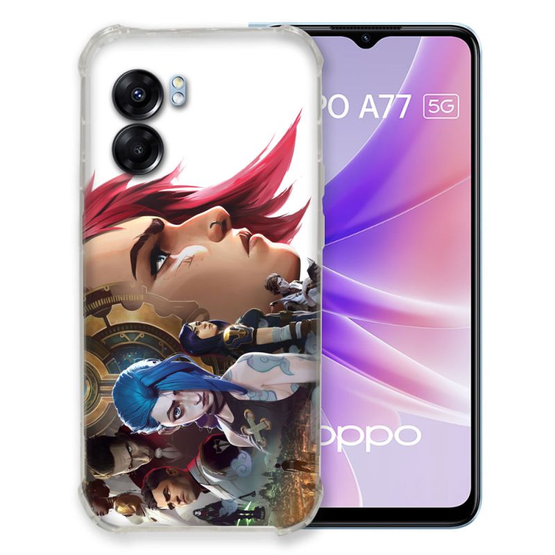 Coque Pour Oppo A77 5G Arcane Jynx Sœur