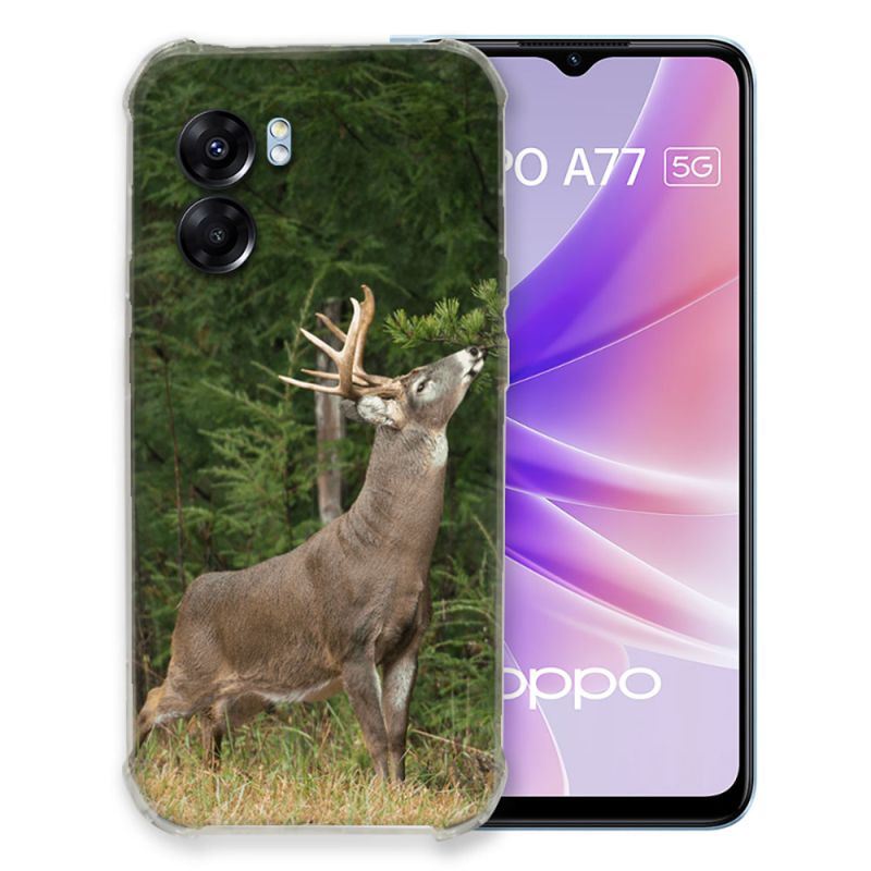 Coque Pour Oppo A77 5G Chasse Cerf