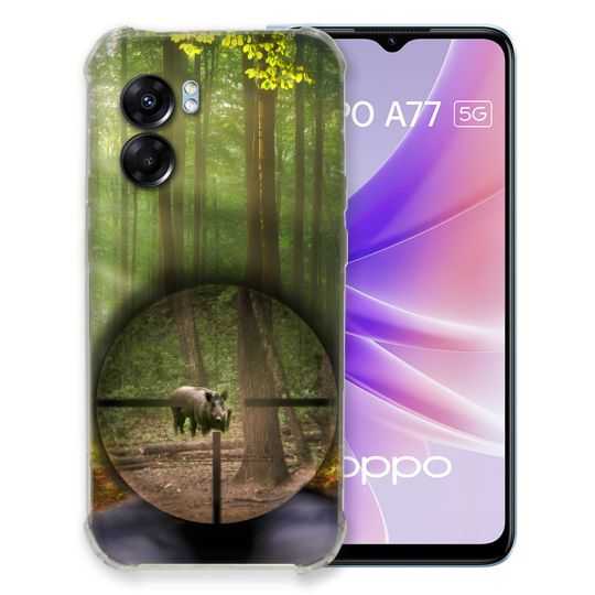 Coque Pour Oppo A77 5G Chasse Sanglier Viseur