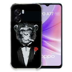 Coque Pour Oppo A77 5G Decale Singe Mafia