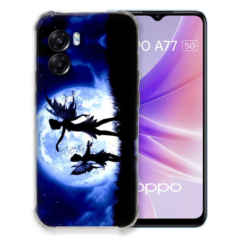 Coque Pour Oppo A77 5G Fantastique Fee Lune