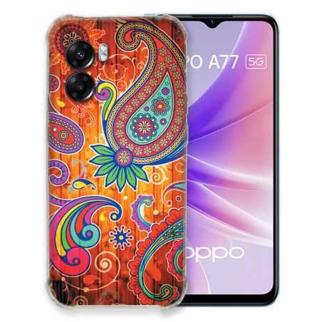 Coque Pour Oppo A77 5G Fleur Psychedelic