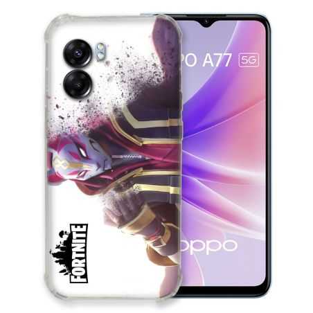 Coque Pour Oppo A77 5G Fortnite Blanc