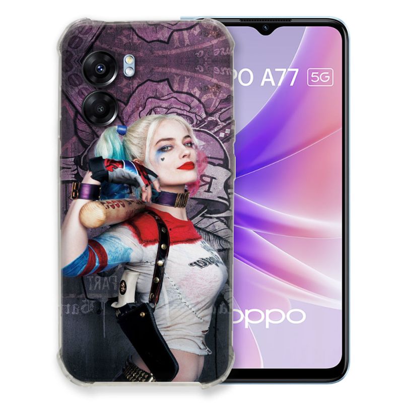 Coque Pour Oppo A77 5G Harley Quinn Batte