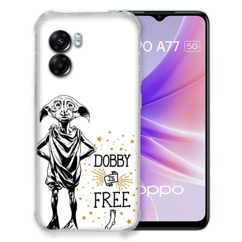 Coque Pour Oppo A77 5G Harry Potter Dobby Free Blanc