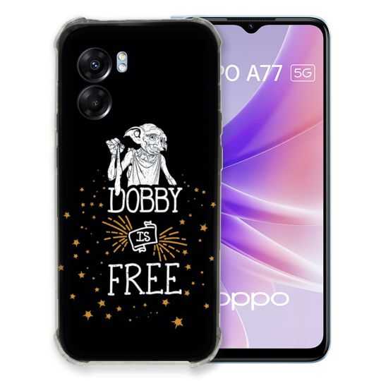 Coque Pour Oppo A77 5G Harry Potter Dobby Free Noir