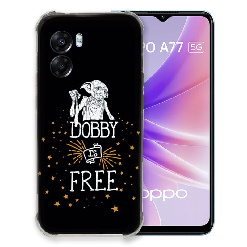Coque Pour Oppo A77 5G Harry Potter Dobby Free Noir
