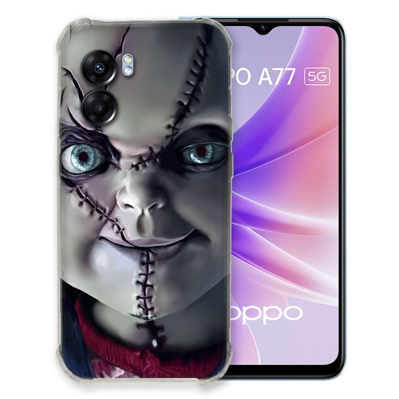 Coque Pour Oppo A77 5G Horreur Chucky Cicatrice