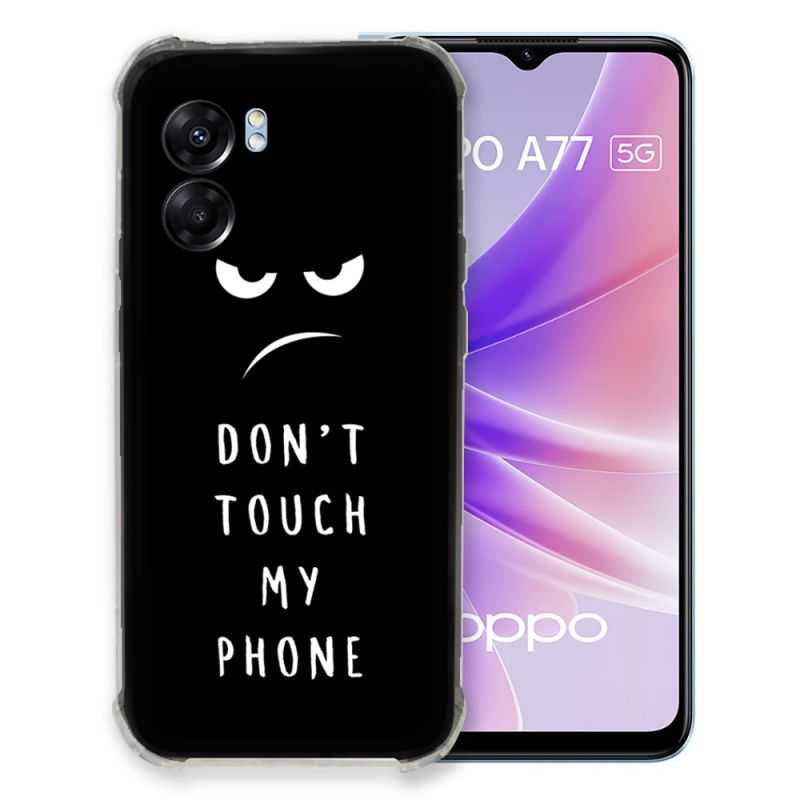 Coque Pour Oppo A77 5G Humour Don't Touch