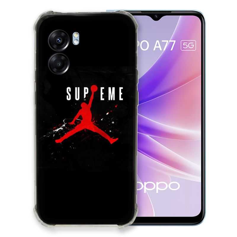 Coque Pour Oppo A77 5G Jordan Supreme Noir