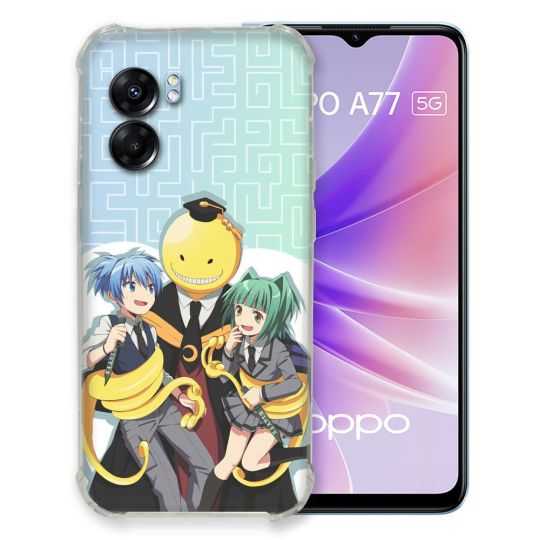Coque Pour Oppo A77 5G Manga Assassination Classroom Kuro Trio