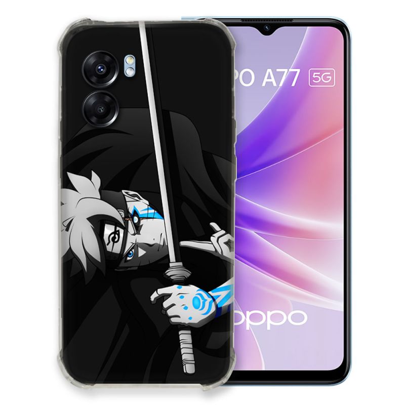 Coque Pour Oppo A77 5G Manga Boruto Epée