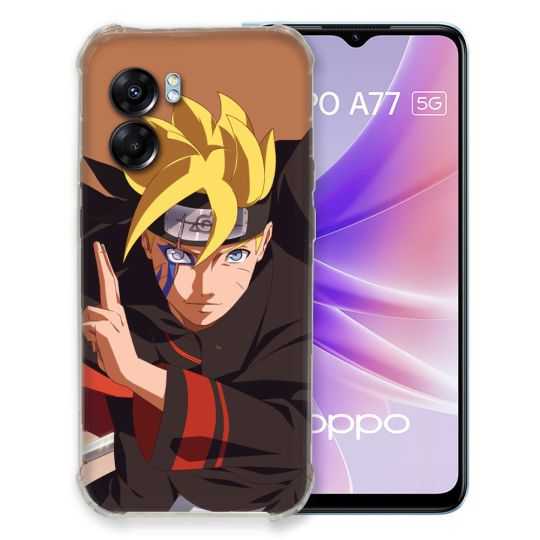 Coque Pour Oppo A77 5G Manga Boruto Signe
