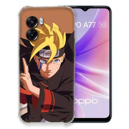Coque Pour Oppo A77 5G Manga Boruto Signe