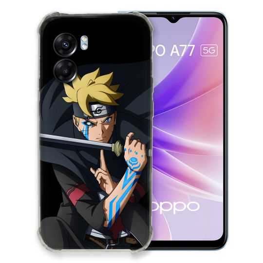 Coque Pour Oppo A77 5G Manga Boruto Tatouage